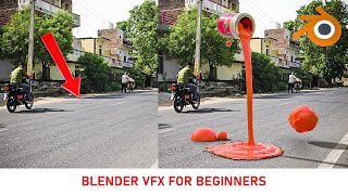 Yes... Your First VFX using Blender |  Blender tutorial for beginners