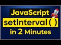 setInterval JavaScript in EASIEST WAY | setInterval & clearInterval