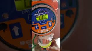 How to calibrate Hydrogen gas detector model Flamegard plus make crowcon