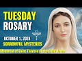 Tuesday Rosary 💙 Sorrowful Mysteries of the Rosary 💙 October 1, 2024 VIRTUAL ROSARY