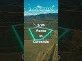 land for sale in colorado with power u0026 mountain views • landio