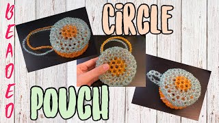 Beaded Circle Pouch - How to make DIY - Sheer Beaded Crafts