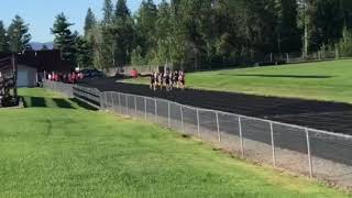 The last 800m run in the Big Dog Test