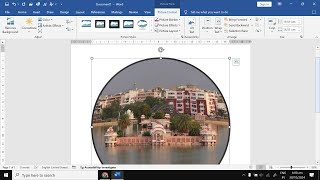 Picture Formatting All options in MS Word in Hindi with Ranjeet Sir