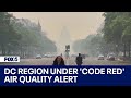 DC region under 'Code Red' air quality alert