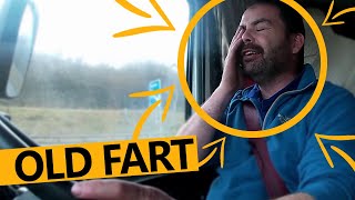 This man drives like an old fart | Except for access