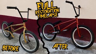 Full Restoration Timelapse | 2011 Eastern Mothra BMX | No music | No commentary