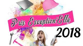 Les finalistes : Prix Exception'Elle 2018