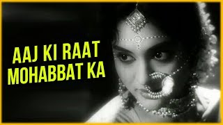Aaj Ki Raat Mohabbat Ka | Phoolon Ki Sej | Lata Mangeshkar | Vyjayanthimala | Manoj Kumar