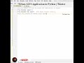 Create GUI Application in Python | Tkinter | Prof.Antony Vijay #shorts