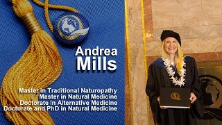 Andrea Mills - Doctorate and PhD in Natural Medicine - 2015 - Quantum University Graduate