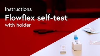 Self-administered antigen tests for pupils (lower secondary level) – Flowflex