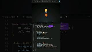 Day 004 - 🤕 CSS Pill loader animation #css3 #webdevelopment #htmlproject #cssloaders