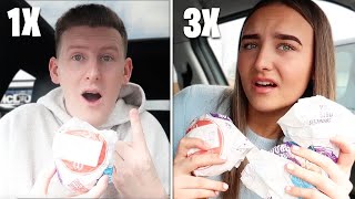 I ATE 3X MY BROTHERS DIET FOR A DAY!! *bad idea*