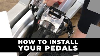 How To Install The Pedals On Your Sunny Health & Fitness Cycle Bike