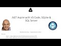 .NET Aspire with VS Code, SQLite & SQL Server