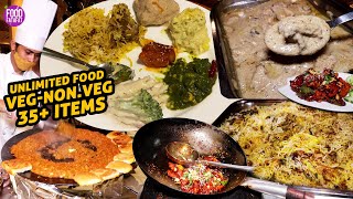 Unlimited Veg-Non.Veg 4 Star Hotel Buffet Including 35+ Items | Patliputra Exotica Patna Bihar Food