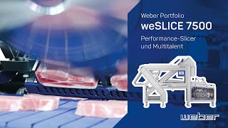 Performance-Slicer für vielfältige Produkte und Anwendungen | Weber weSLICE 7500