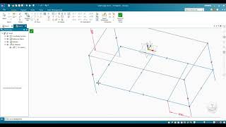 Solid edge Frame design l genrate Using frame command .