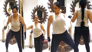 Pragati Aunty hot Dance video #pragathi #workouthouse
