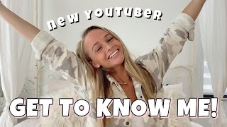 GET TO KNOW ME TAG 2025 (New YouTuber!)