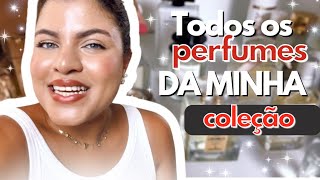 TOUR POR TODOS OS MEUS PERFUMES (minha coleção de perfumes)