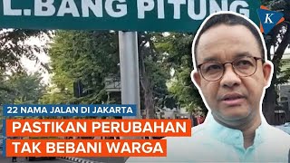 Anies Tegaskan Alamat Kependudukan Bisa Diganti Bertahap