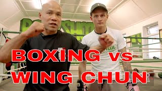 WHO WINS?  BOXING vs WING CHUN