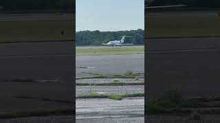 Cessna citation CJ4 takeoff from Cape May Airport