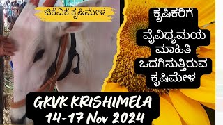 ಜಿಕೆವಿಕೆ ಕೃಷಿಮೇಳ 2024 I GKVK KRISHI MELA  2024. I 14 - 17  Nov 2024  Krishi mela