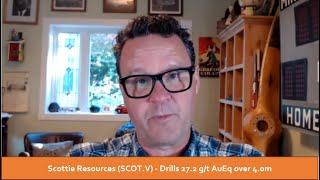 Scottie Resources drills 4.0m @ 27.2 g/t AuEq at Blueberry discovery