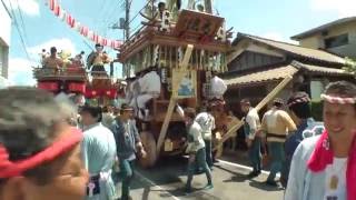 五丁目の山車　お浜下り　潮来祇園祭禮2016　初日　00134