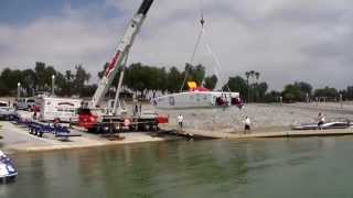 HOW TO LAUNCH A MILLION DOLLAR OFF SHORE BOAT.