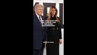 First lady hits the red carpet for her $40M documentary