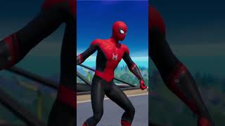 Spiderman VS Spiderman sur Fortnite 😂 #shorts