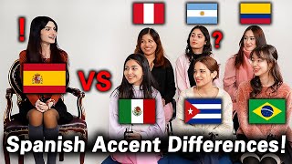 Spanish was Shocked By Spanish Accent Differences from Latin America!!