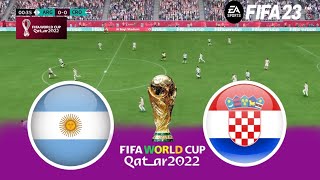 🔴 Live : ⚽Argentina vs Croatia | 🏆Semi-Finals | FIFA World Cup 2022