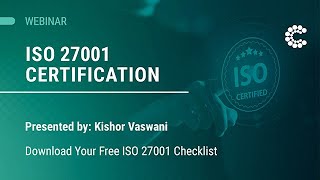 Webinar: ISO 27001 Certification | ControlCase