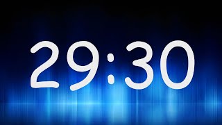 29:30 Minutes Timer / Countdown from 29min 30sec