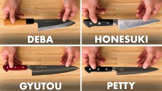 How To Use Every Japanese Knife | Method Mastery | Epicurious