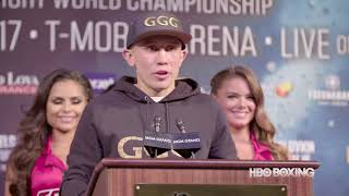 HBO Boxing News: Canelo-Golovkin Press Conference Recap (HBO Boxing)