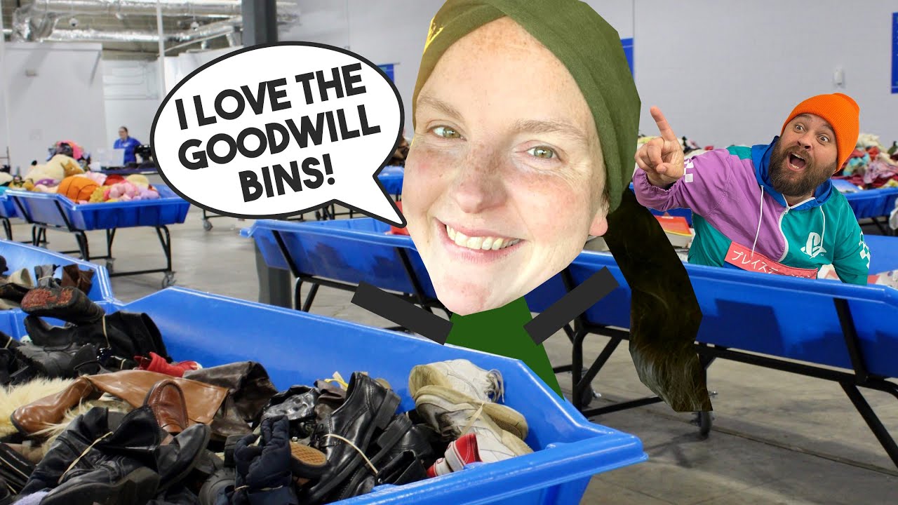 Goodwill Bins Haul Youtube