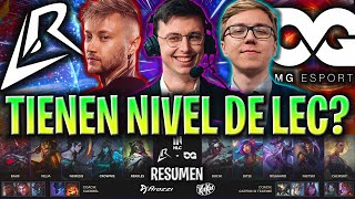 EL EQUIPO DE REKKLES TIENE NIVEL LEC?😱 - LOS RATONES vs DMG Resumen Completo NLC 2025 Winter Split