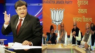 The Newshour Debate: Missing BJP manifesto - Full Debate (3rd April 2014)