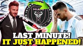 💣GET OUT NOW! BOMB! FOR THIS NOBODY EXPECTED! INTER MIAMI NEWS!!