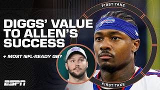 How ESSENTIAL is Diggs to Allen's success? 👀 + Which QB is the MOST NFL READY? 🤔