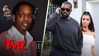 Kim Kardashian & Kanye West Lobbied Trump in A$AP Rocky's Case | TMZ TV