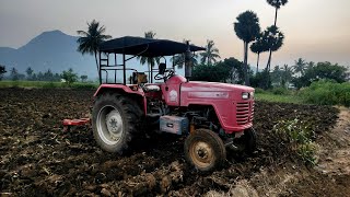 Mahindra 595 di turbo tractor 5 point cultivator performance in farmland#agriculture#farminglife