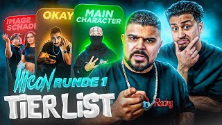 KNALLHART❗️DIE BESTEN \u0026 SCHLECHTESTEN ICON 6 KÜNSTLER 😳 ICON 6 RUNDE 1 TIERLIST