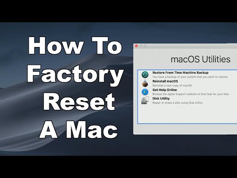 How To Erase & Factory Reset A Mac & Reinstall macOS – Step By Step Guide